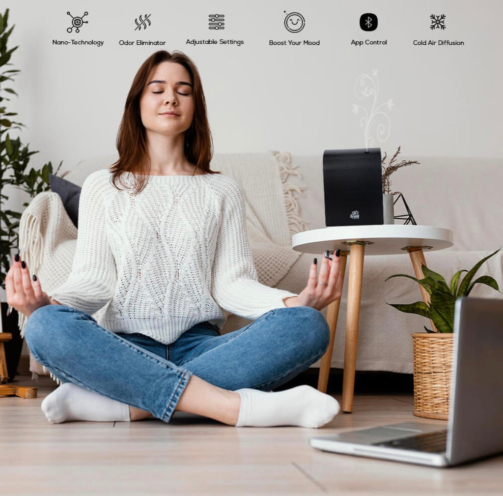 Elegante Aromaöl-Diffusor Maschine